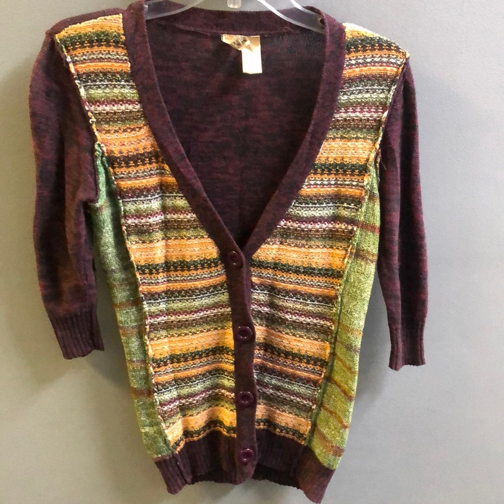 BKE Buckle Cardigan Size Small